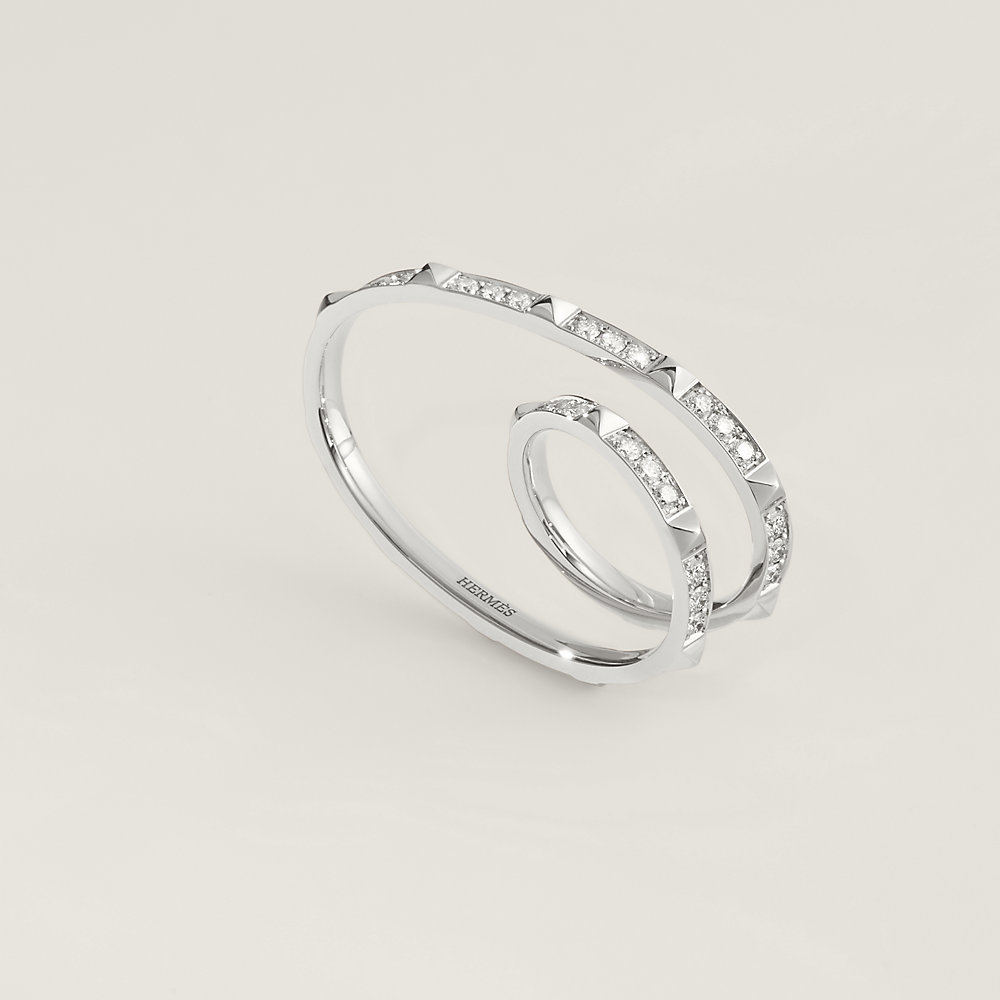 Hermès Clou d'H double ring | Hermès USA